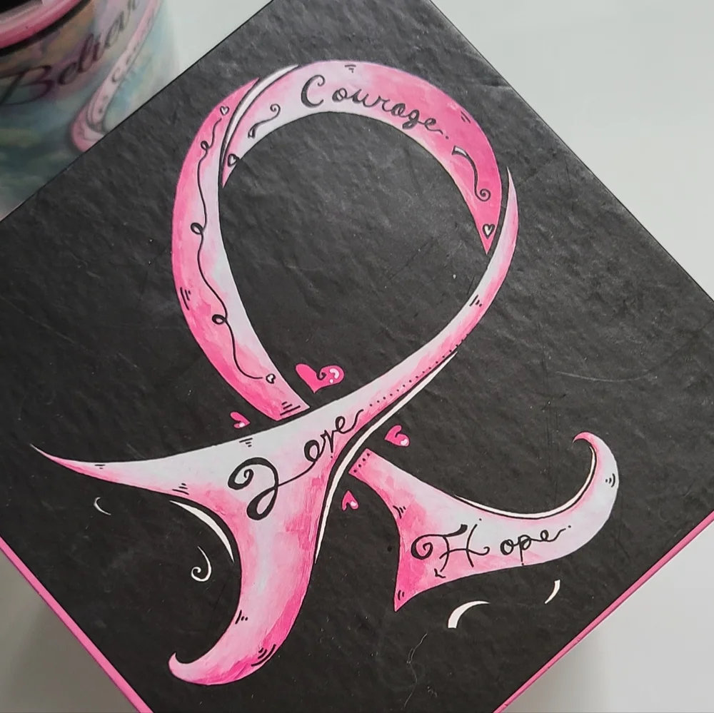 Breast cancer mug - Picture 7 of 7